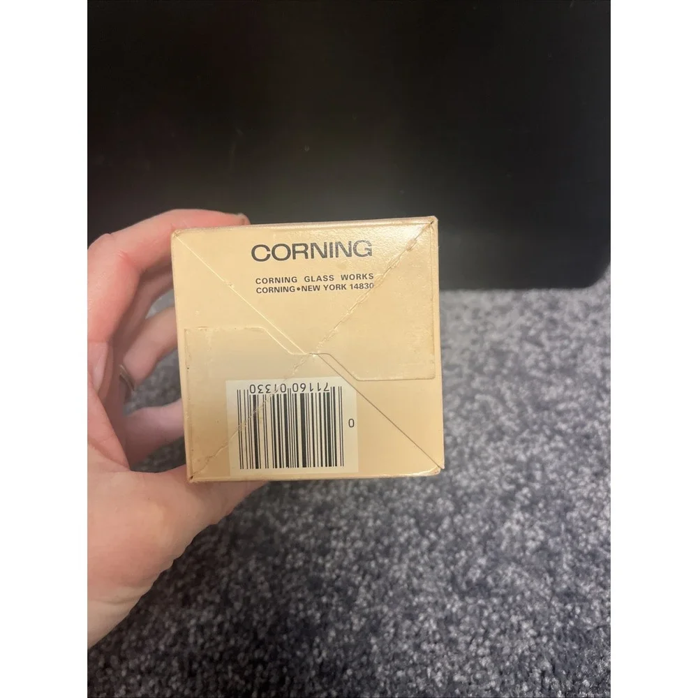 Vintage Corning Pyrex TableSetters Shaker Dispenser Almond‎ Glass